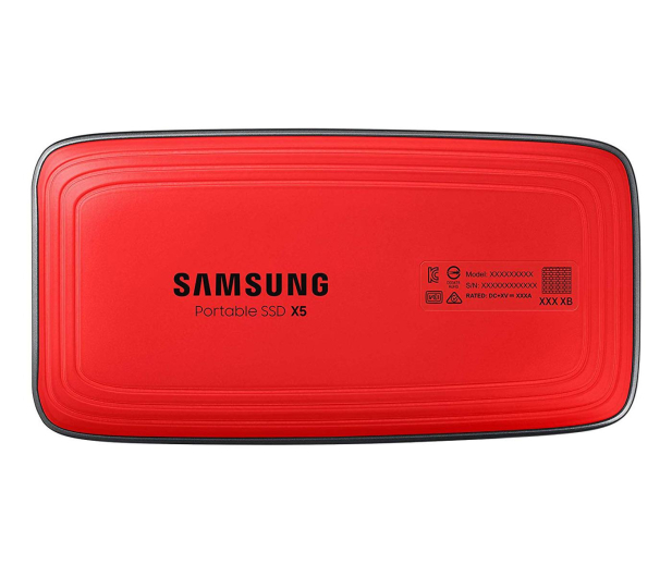 Samsung Portable SSD X5 500GB Thunderbolt3 Czarno-Czerwony - 462276 - zdjęcie 5